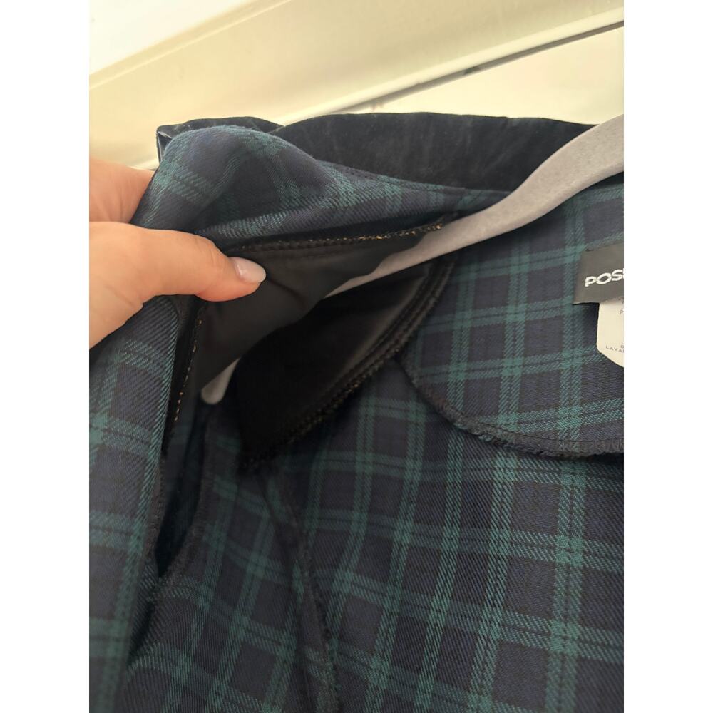Positive Attitude Green Plaid Jacket Size 6 - Picture 9 of 10